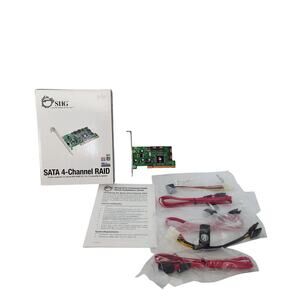 SIIG SATA 4 Channel Serial ATA RAID Windows 98 SC-SA4R12-S2